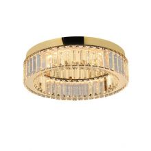 Spark top 40 plafon led 30W 3000K 1680lm ściemnialny złoty